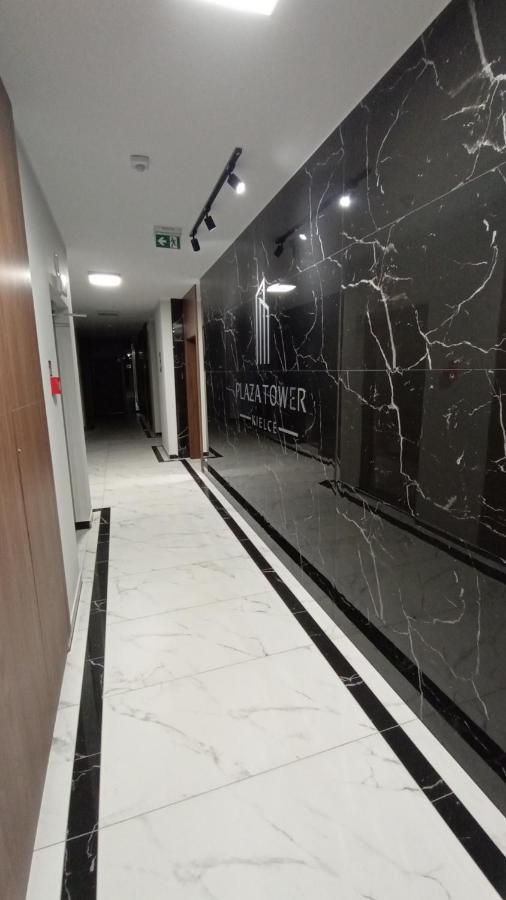 Plaza Tower Apartament, Sauna, Targi Kielce Kültér fotó