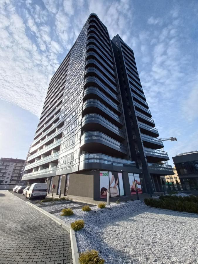 Plaza Tower Apartament, Sauna, Targi Kielce Kültér fotó