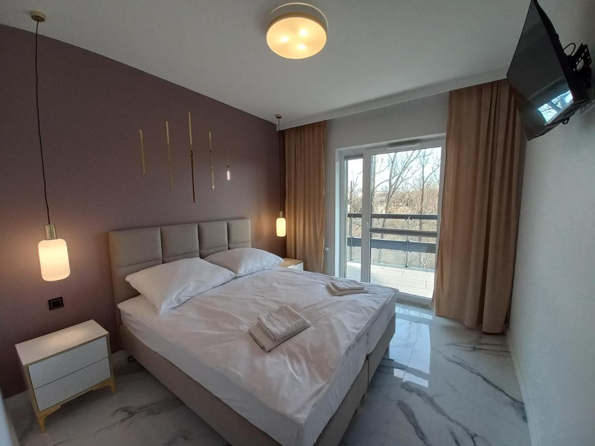 Plaza Tower Apartament, Sauna, Targi Kielce Kültér fotó